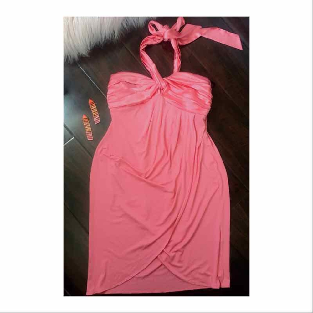 Tulip hem coral NEW SIZE M DRESS